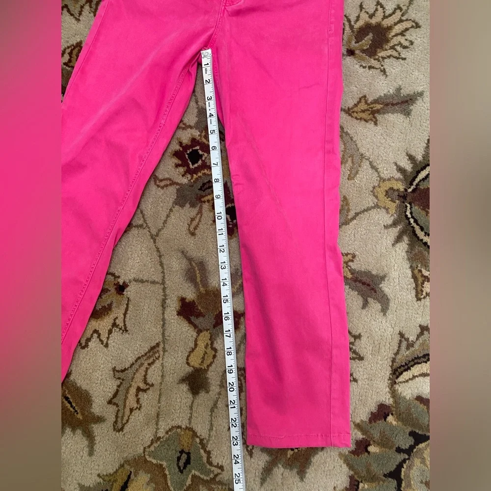 Guess Hot Pink Skinny Straight Leg Jeans - Picture 5 of 14